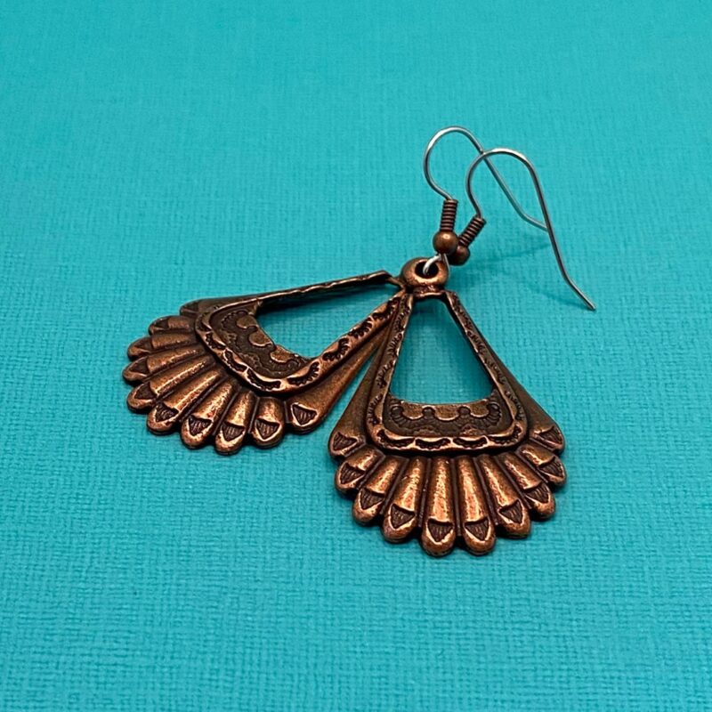 Copper Southwestern Earrings