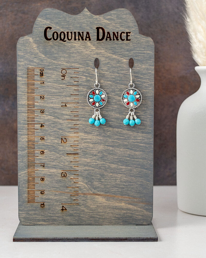 Southwestern Charm and Turquoise Howlite Earrings - Image 4